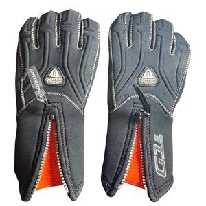 Waterproof G1 5mm Neoprene Diving Gloves With Zippers For Cold Water Activities